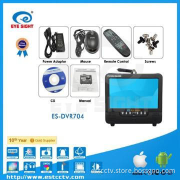 4/8 Channel H.264 DVR CCTV Camera with iPhone Remote View